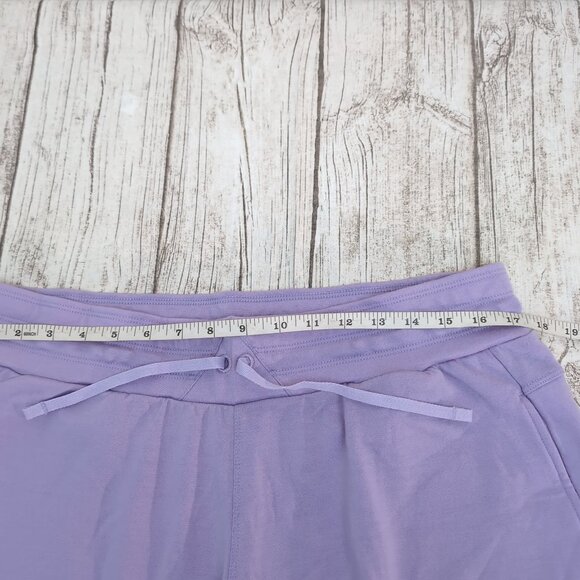 Icebreaker Merino Wool Lounge Shorts Lilac Purple Soft Knit – Women’s L - Picture 4 of 8